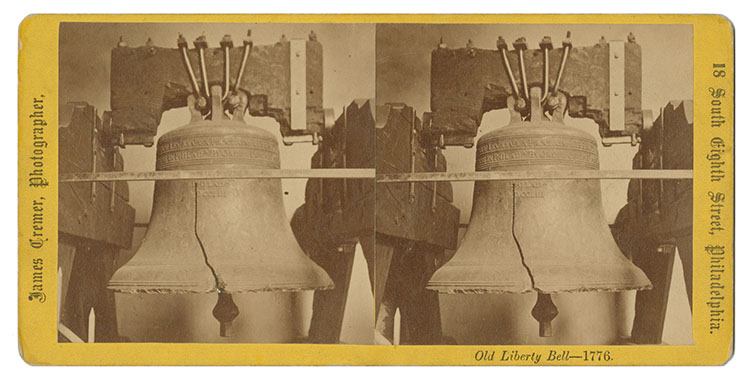 James Cremer, Old Liberty Bell – 1776, ca. 1873.